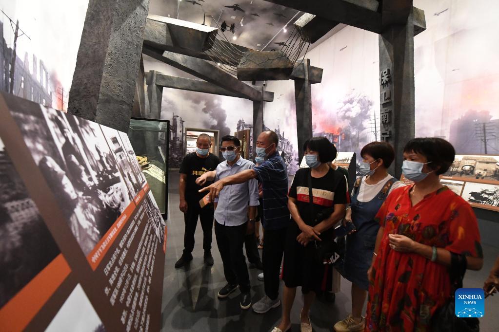 People visit Museum of Kunlunguan Campaign in Nanning, S China
