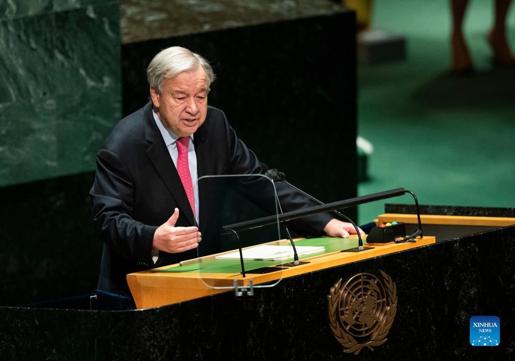 Guterres sounds alarm of today's world as General Debate of UN General Assembly opens