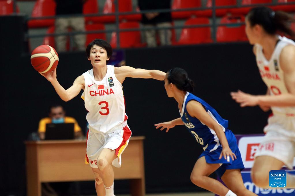 China overwhelms Philippines in FIBA Women's Asia Cup 2021 opener