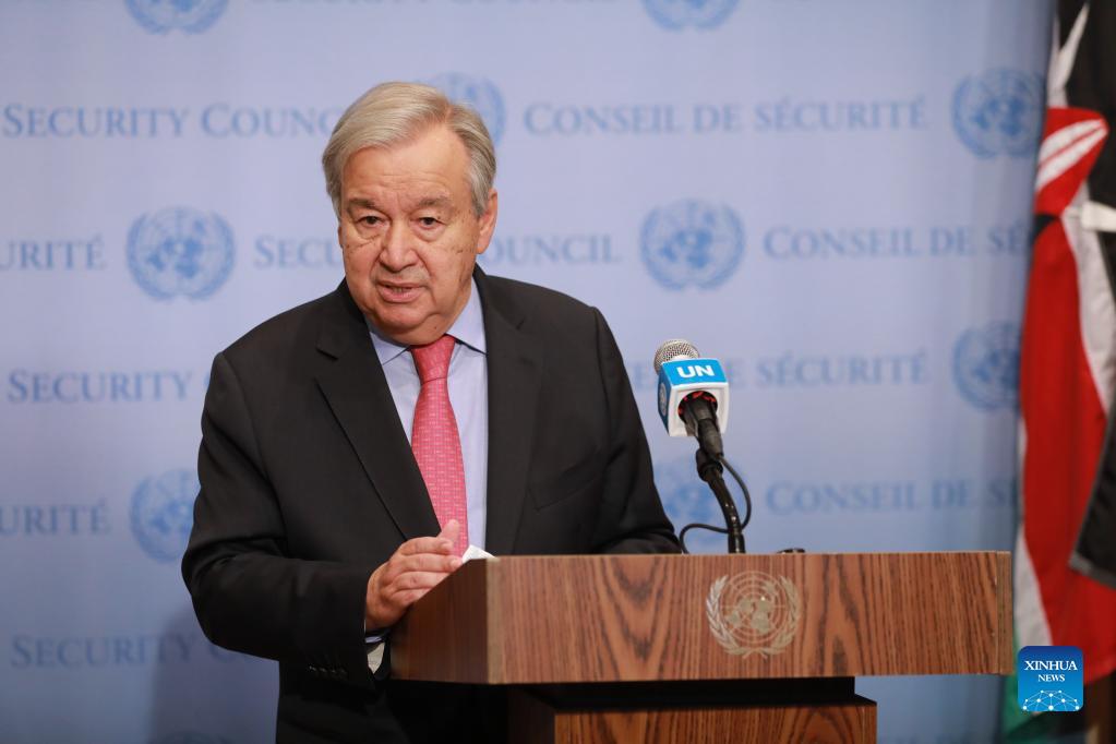 UN chief calls for injection of liquidity into Afghan economy
