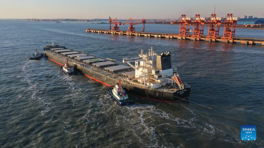 Throughput of Caofeidian Port in N China reaches 326.52 million tons in Jan.-Sept.
