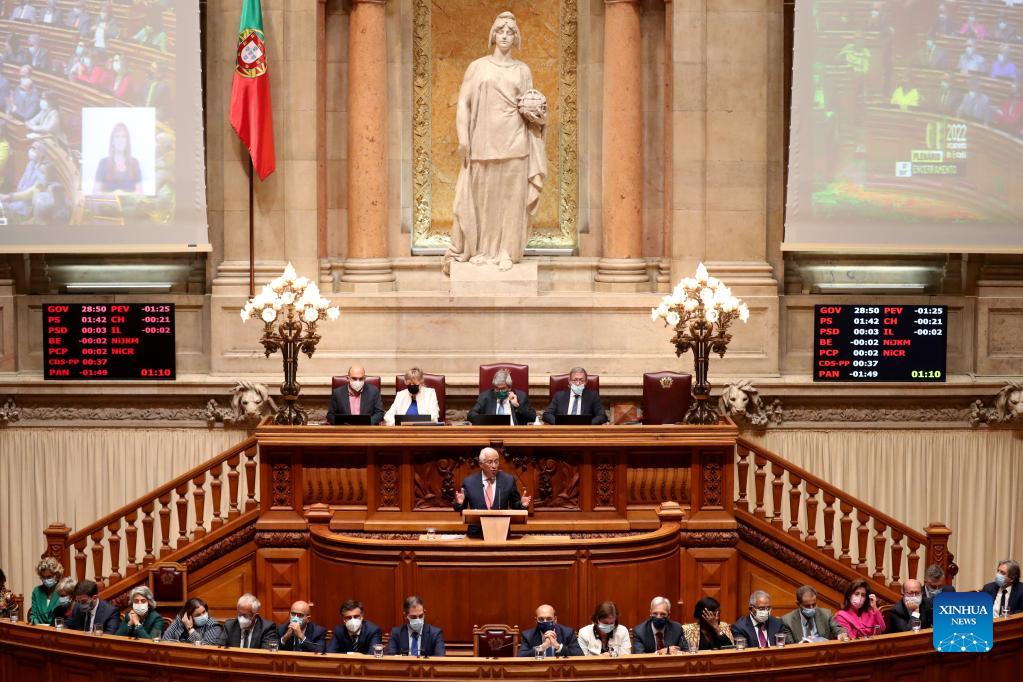 Portuguese 2022 budget rejected, triggering political crisis