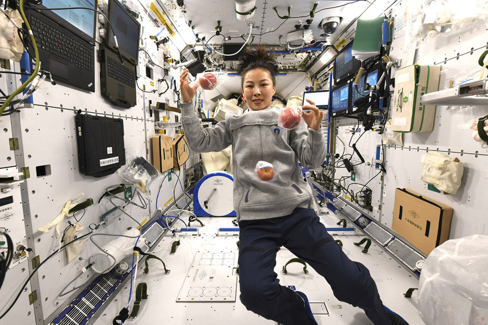 Chinese taikonaut Wang Yaping's space life