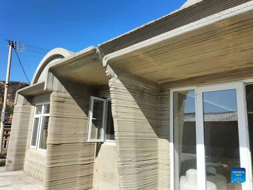 Across China: 3D-printed house takes shape in rural China