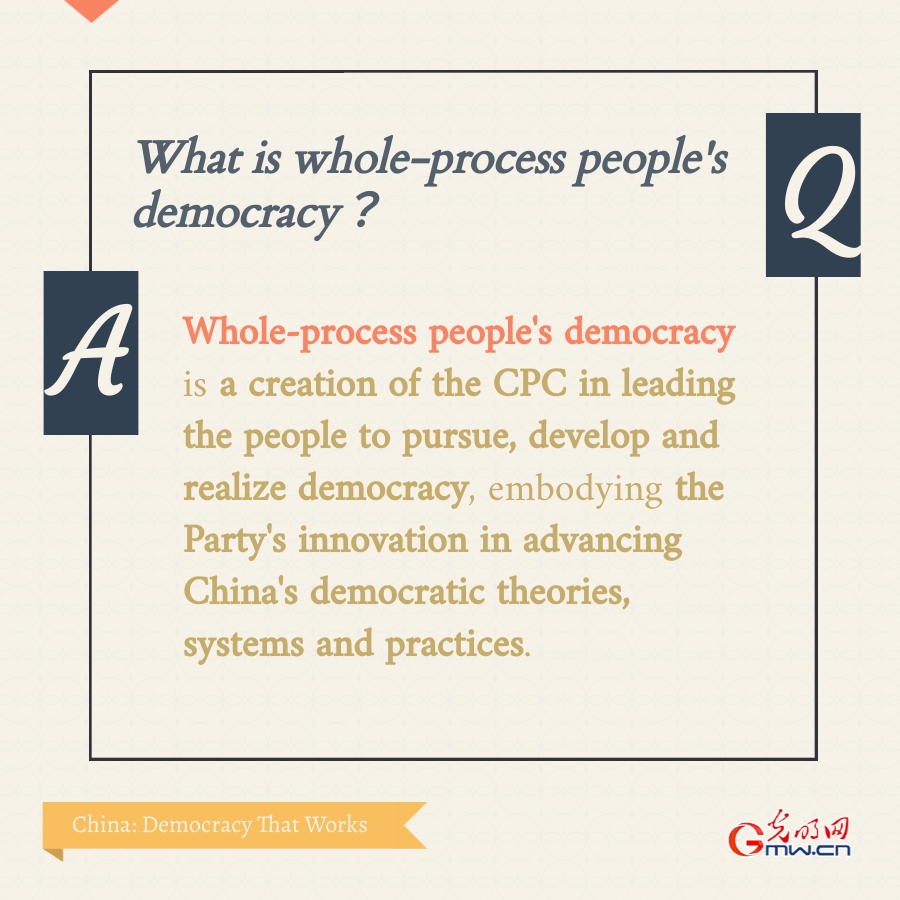 Q&A: What is whole-process people's democracy