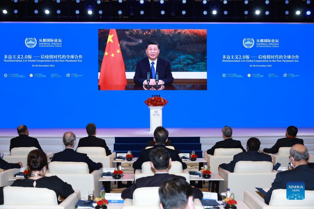 Xi Focus: Xi pledges unswerving determination to support multilateralism