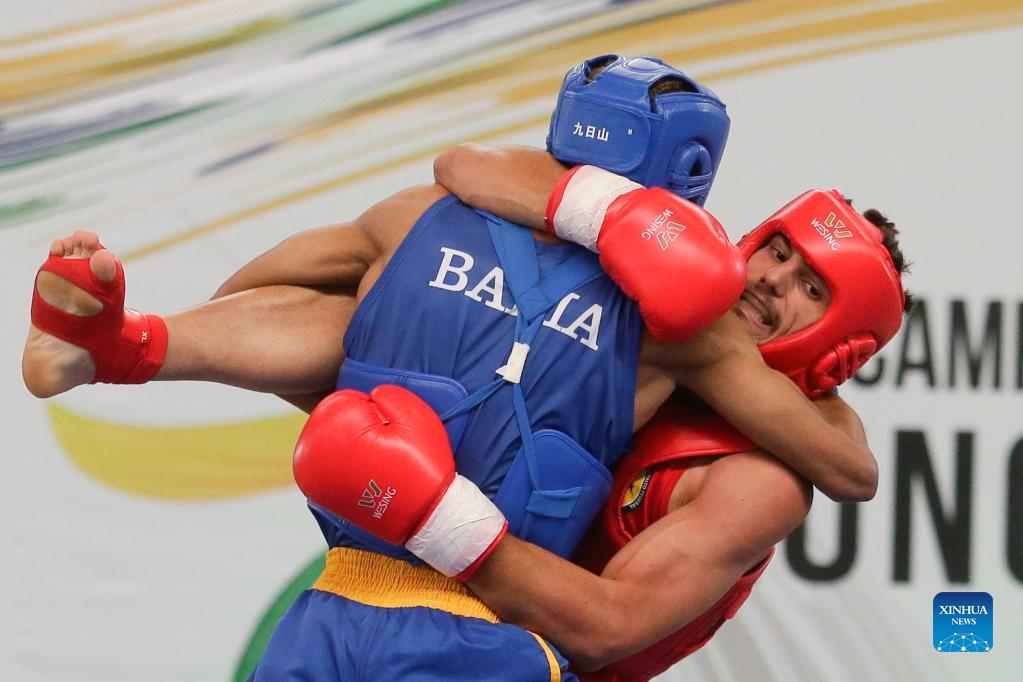 Highlights of semifinals at 31st Brazilian Championship of Kungfu Wushu
