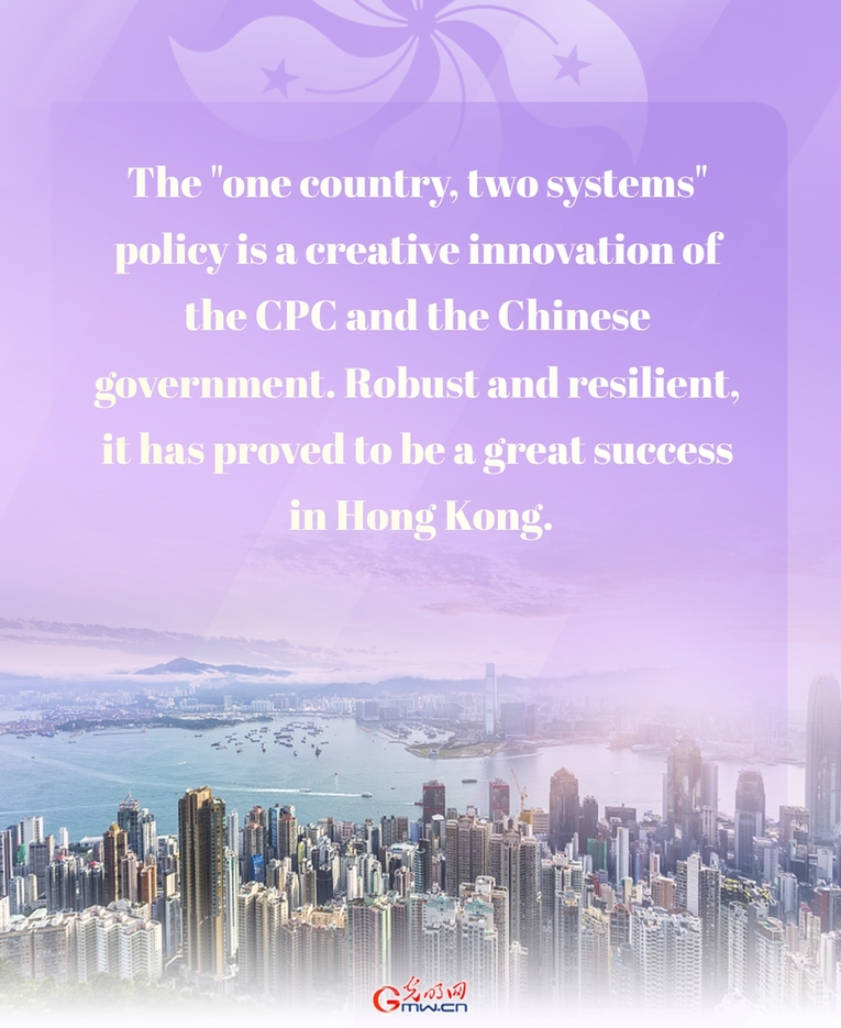 Infographic: Hongkong’s democratic progress under the framework of one country, two systems