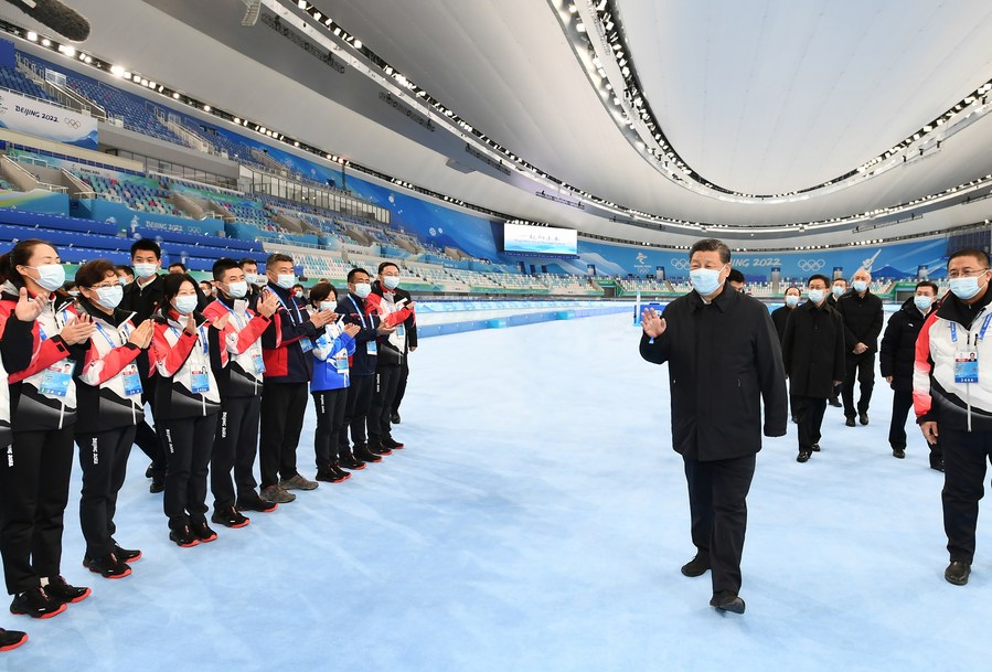 Xi urges stepping up final preparations for successful Winter Olympics
