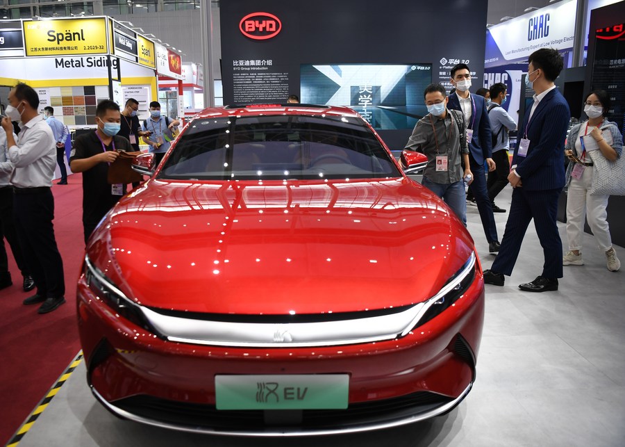 China's NEV production, sales soar in first two months
