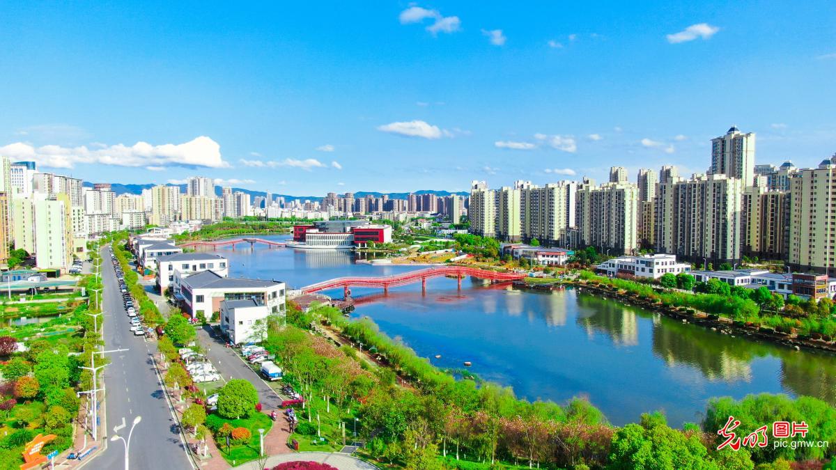 Ecological environment well constructed through urban development in E China's Jiangxi