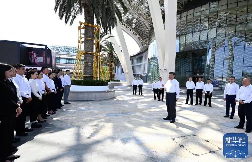 Emancipate mind, strive for innovation, work hard together to accelerate the construction of Hainan Free Trade Port