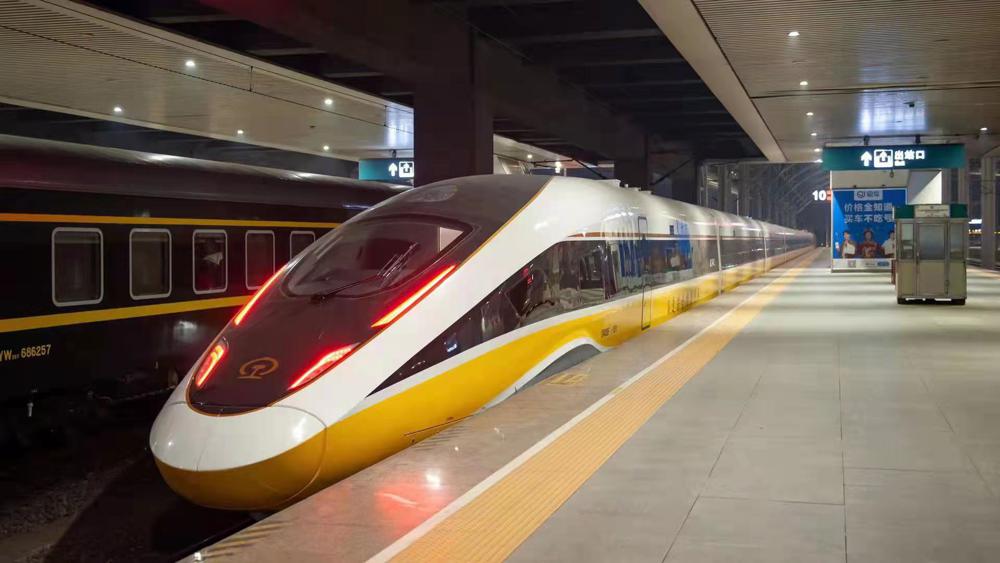 In Henan, new bullet train tested