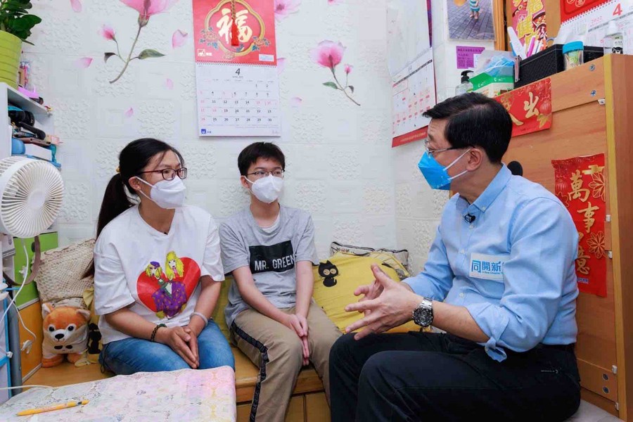 HKSAR holds chief executive election, winner ready to roll up sleeves