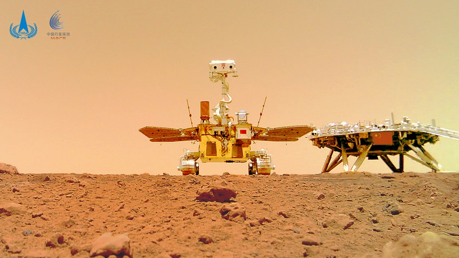 China's Mars rover finds water evidence on the red planet: study