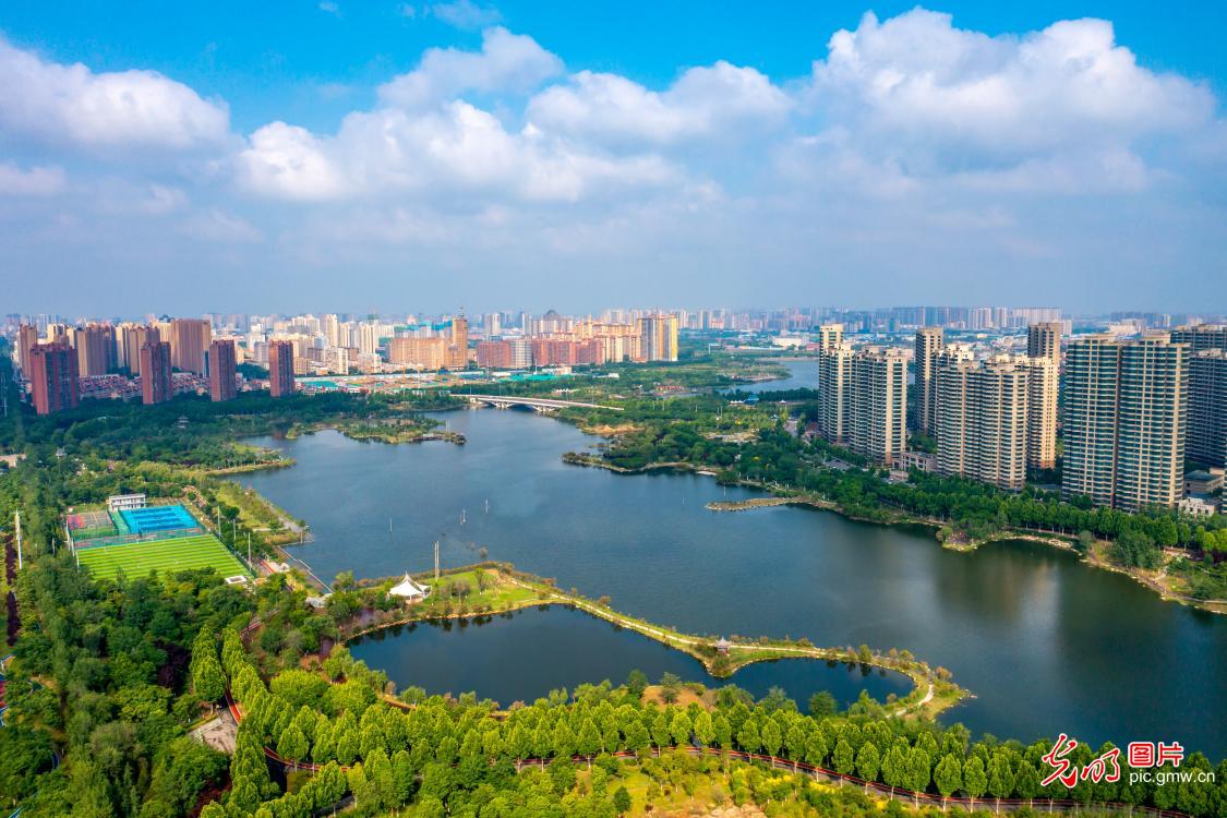 Yuncheng, Shanxi: ecological restoration build habitable city