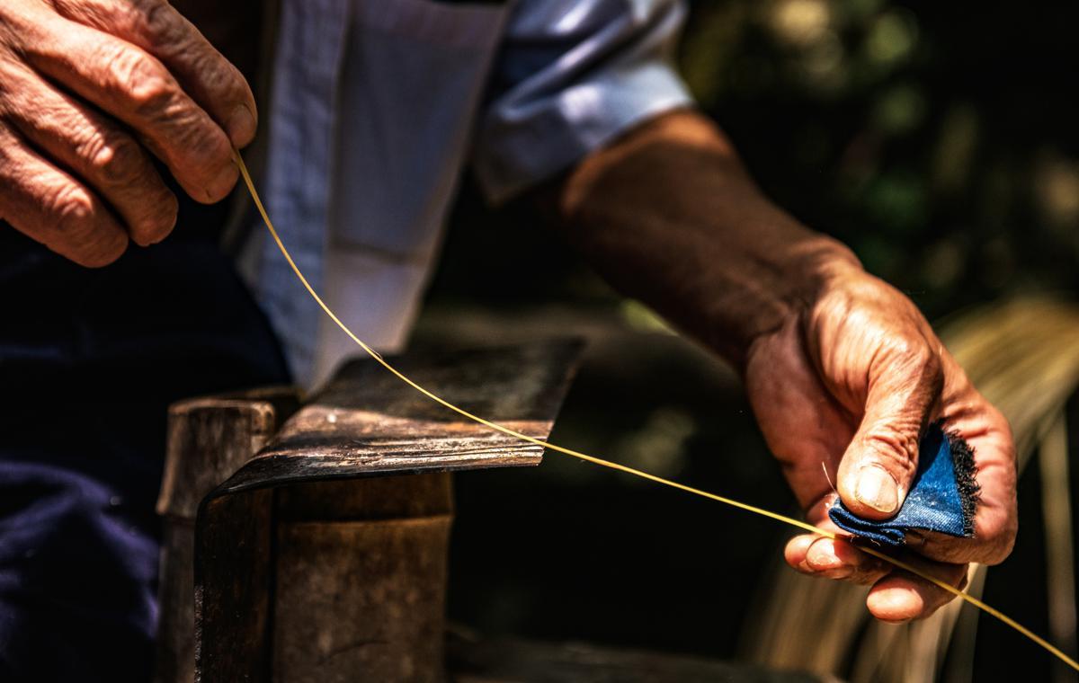 Bamboo weavers create their own unique style