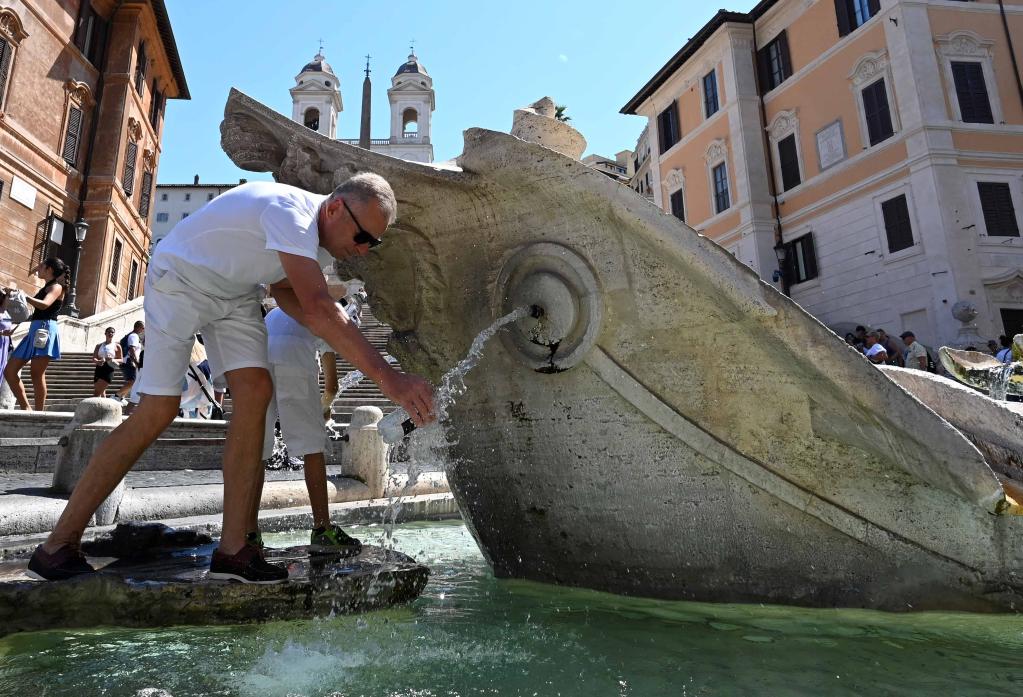 Heatwave continues to blaze across Italy