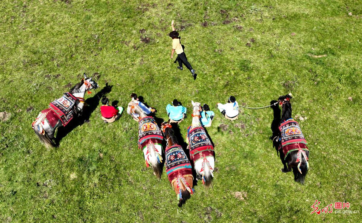 Naadam Festival begins in NW China's Xinjiang