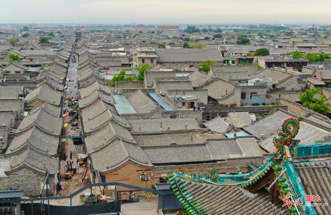Restoration work of the Ancient City of Pingyao steadily underway 平遥古城修缮工作稳步推进