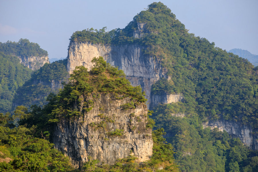 Guizhou's Yuntai Mountain a stunning natural heritage site