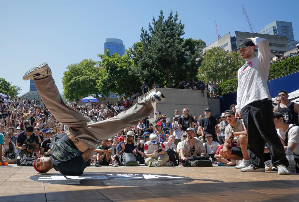 10th Vancouver Street Dance Festival held at Robson Square