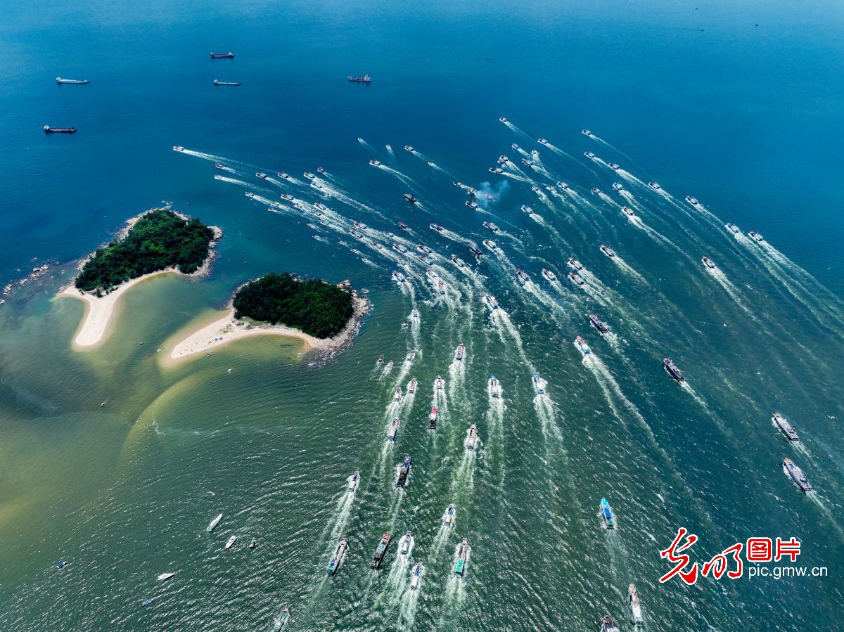 Closed fishing season officially ends in E China's Guangdong