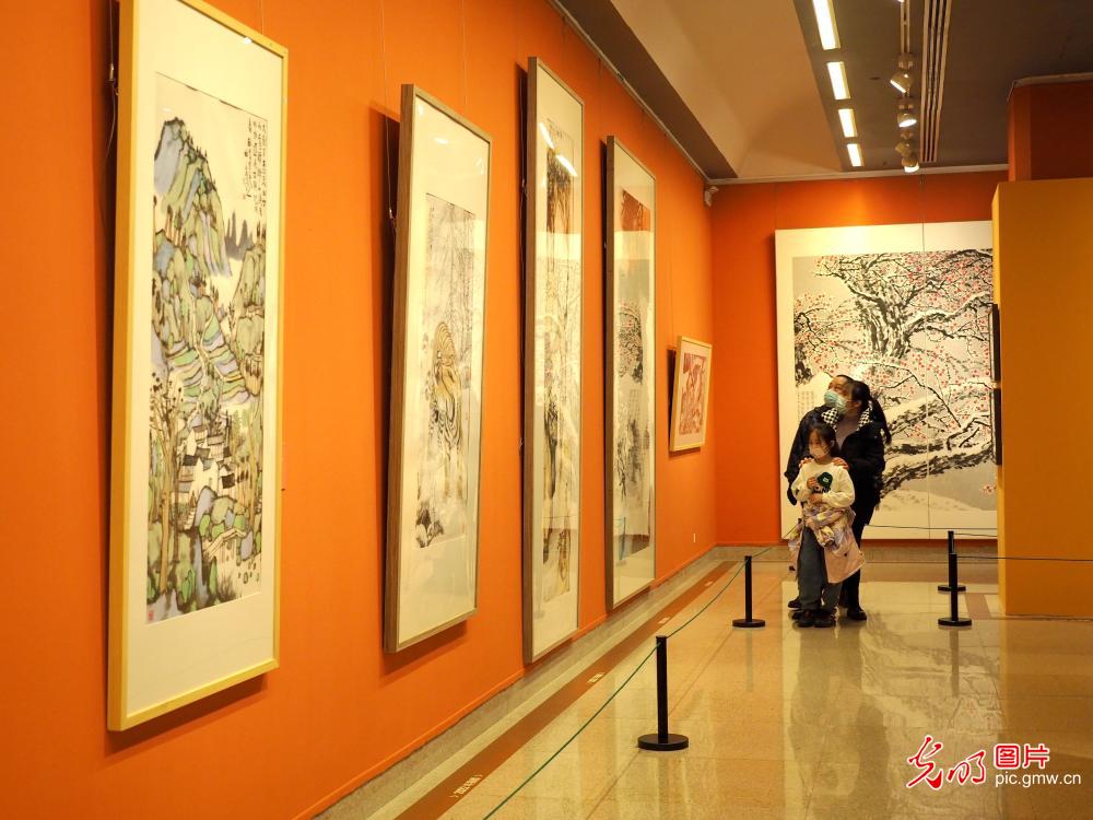 National Art Museum of China Fine Collections special exhibition on in Beijing