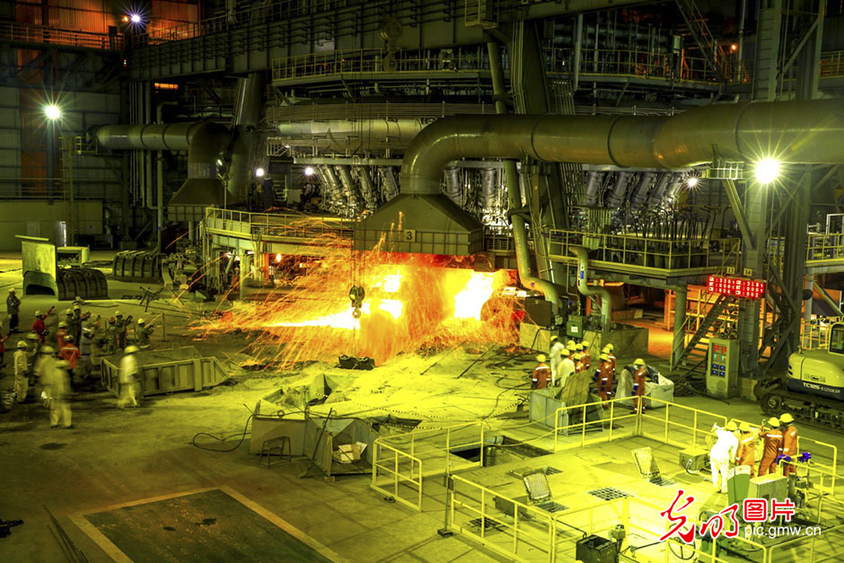 Pic Story: Development of iron, steel industry over past decade