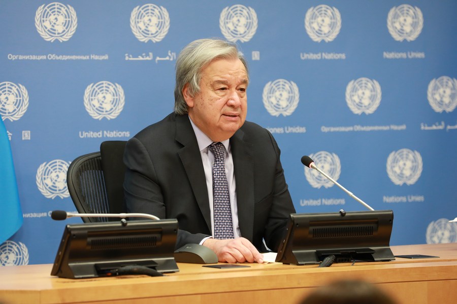 UN chief calls for practical solutions to world's problems