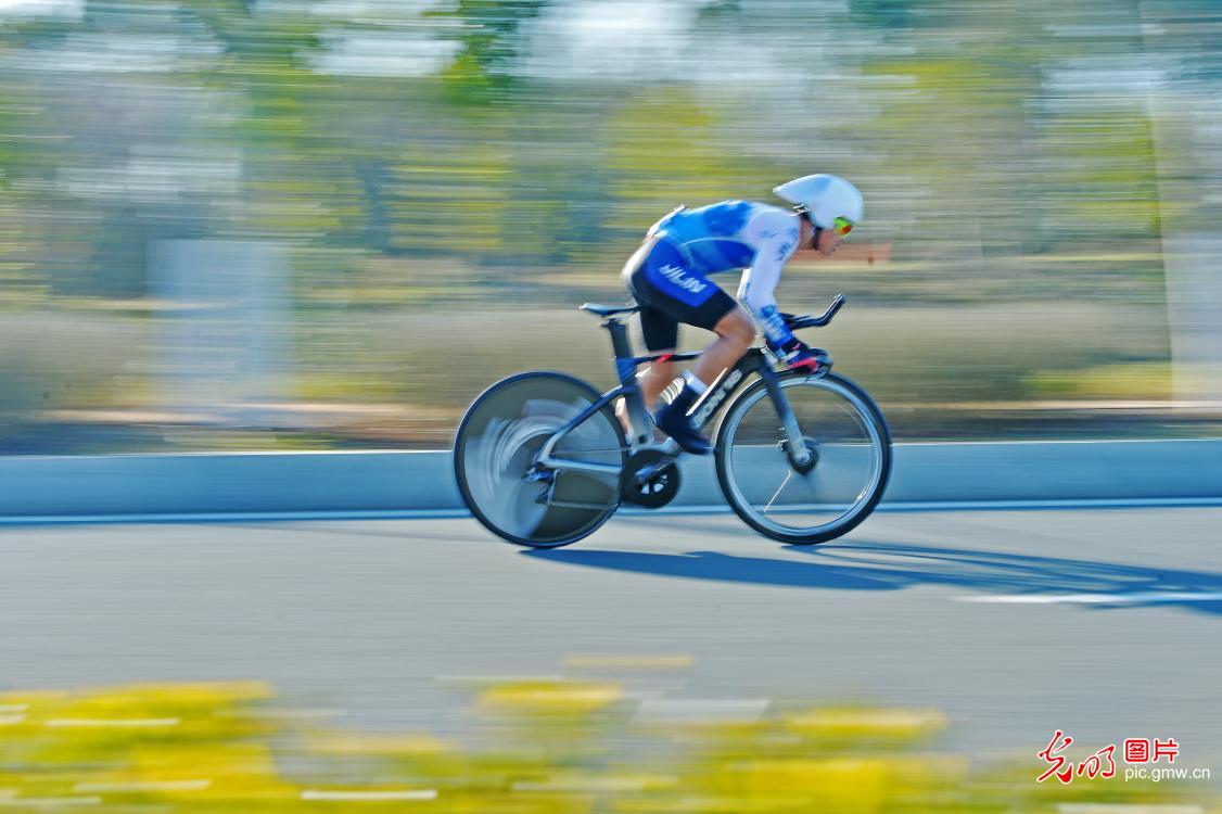 2022 National Road Cycling Championships opens in east China's Jiangsu