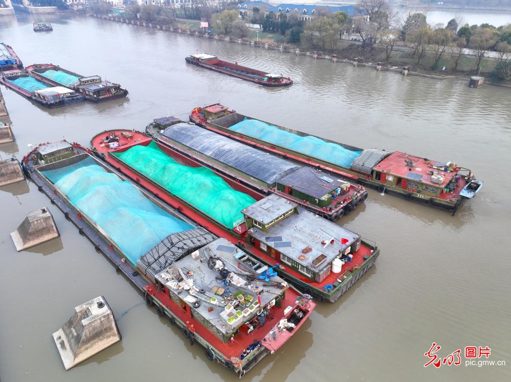 Jiangsu's mileage of high-grade inland waterways ranks first in China