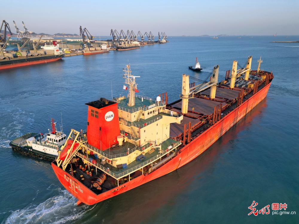 Yantai Port opens new ro-ro shipping route to Middle East