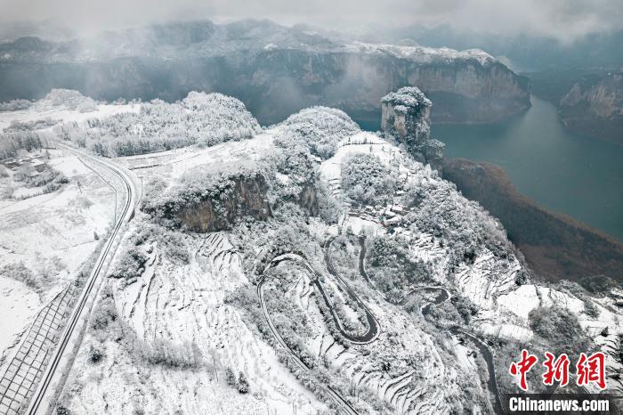 Picturesque snow scenery of Qianxi in SW China’s Guizhou Province