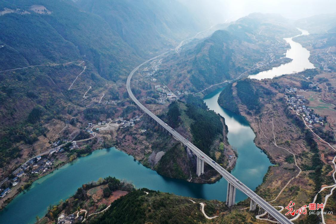 Highways facilitating rural revitalization in SW China's Chongqing