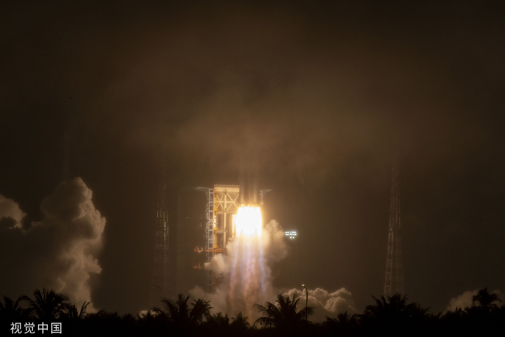 First rocket launch of the New Year leaves Wenchang for space