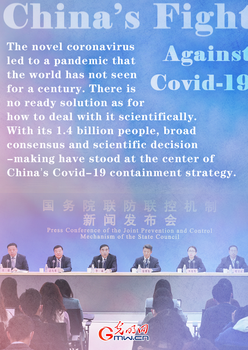 Posters: China's fight against COVID with stable strategy in general, flexible measures in practice