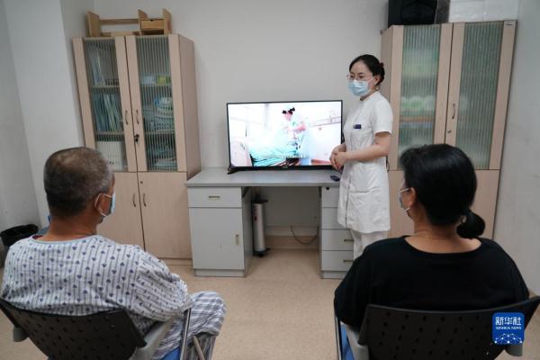 Pic Story: A nurse in white gown