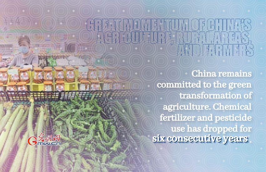 China's COVID response in numbers: Great Momentum of China’s Agriculture, Rural Areas, and Farmers
