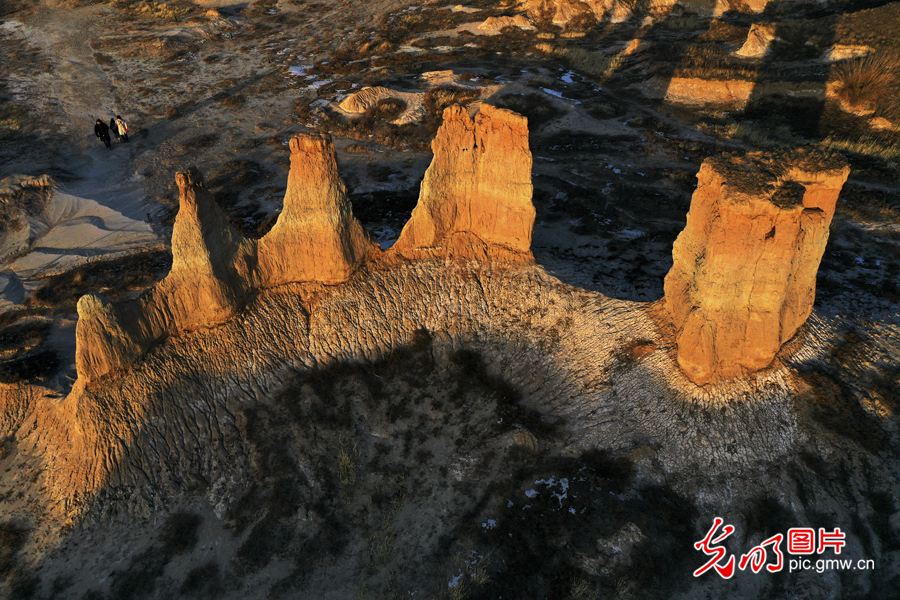 Clay forest wonderland in Datong, N China's Shanxi Province