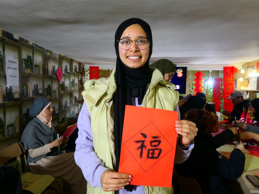 Mideast in Pictures: Tunisian youngsters share joy of Chinese New Year