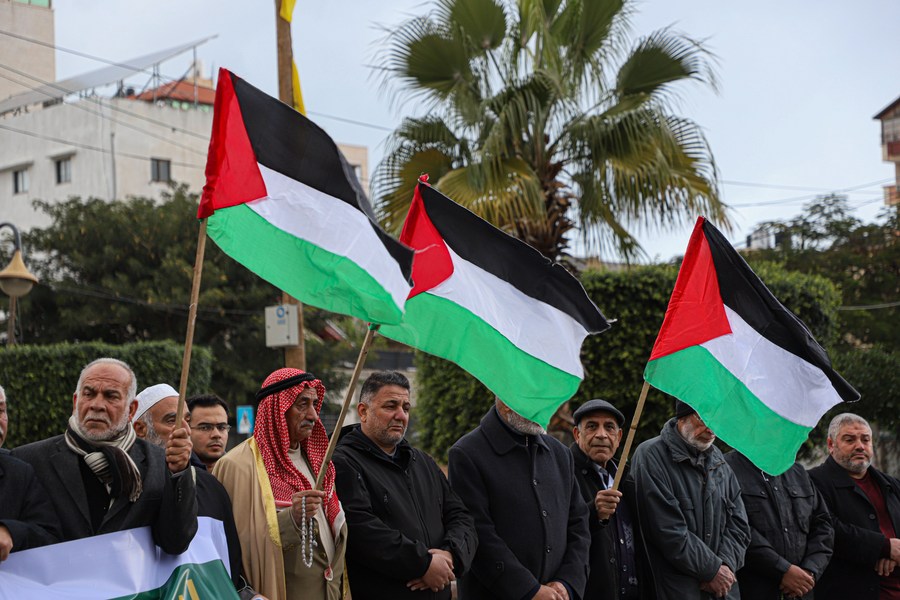 Palestinians protest Blinken's visit amid rising Israeli-Palestinian tensions in West Bank