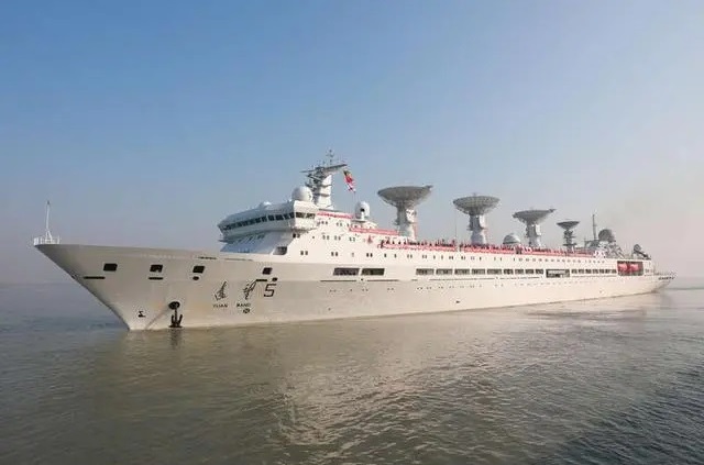 China's space-tracking ship sets sail for new missions