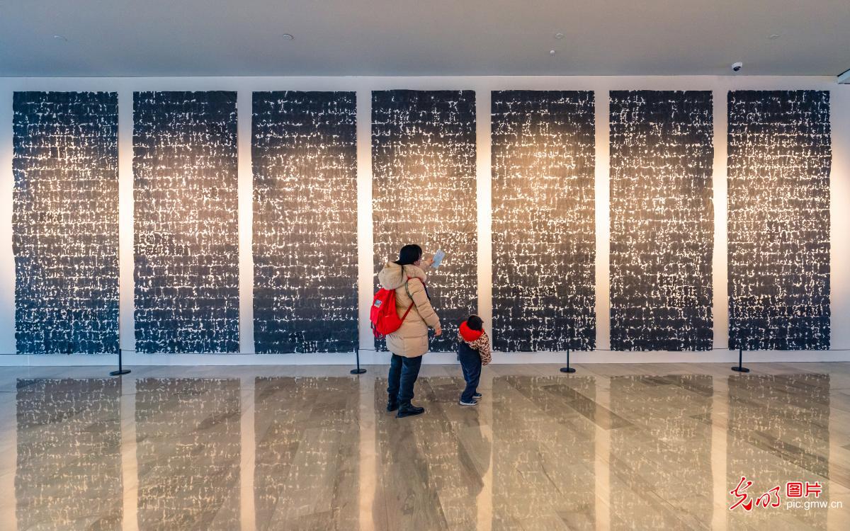 Duo exhibition opens at Wu Culture Museum, E China's Jiangsu Province