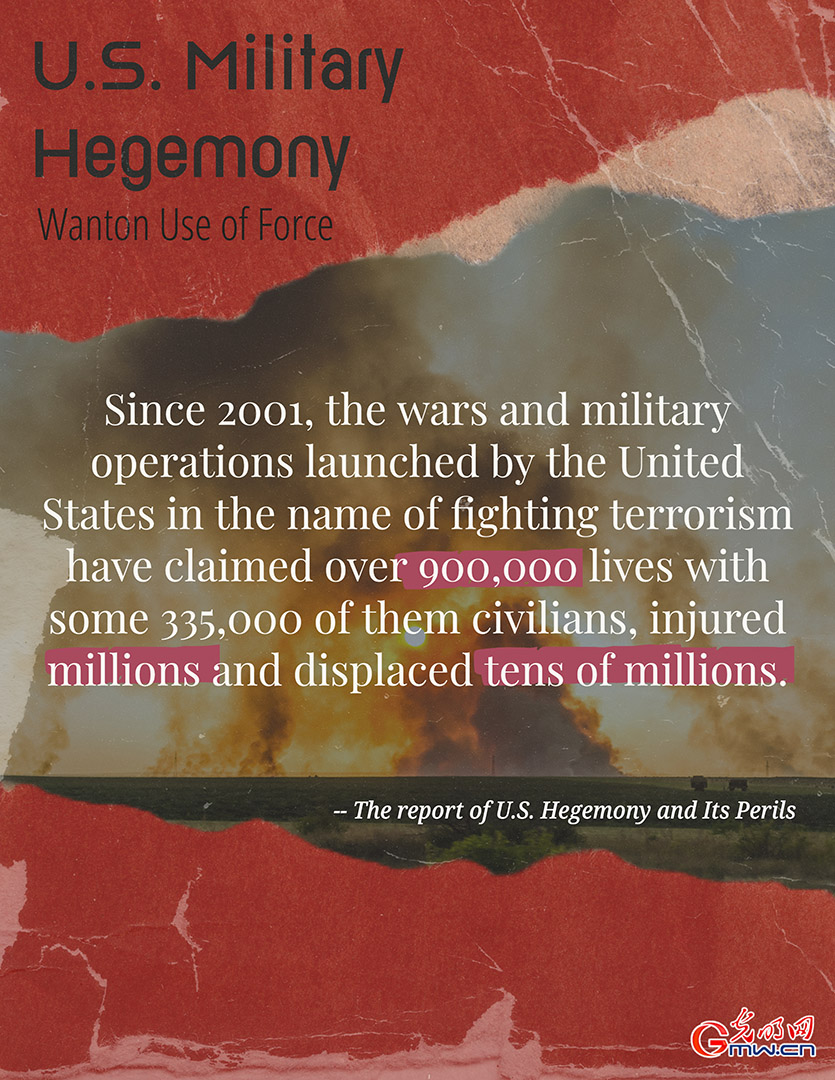 U.S. Military Hegemony -- Wanton Use of Force