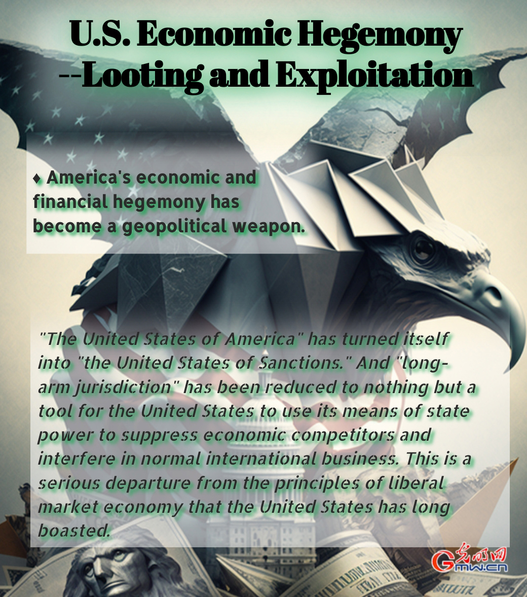 U.S. Economic Hegemony -- Looting and Exploitation