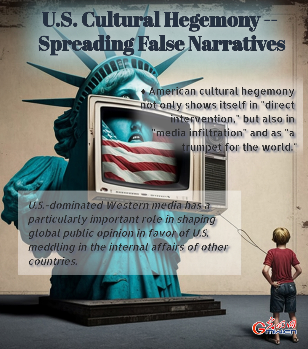 U.S. Cultural Hegemony -- Spreading False Narratives