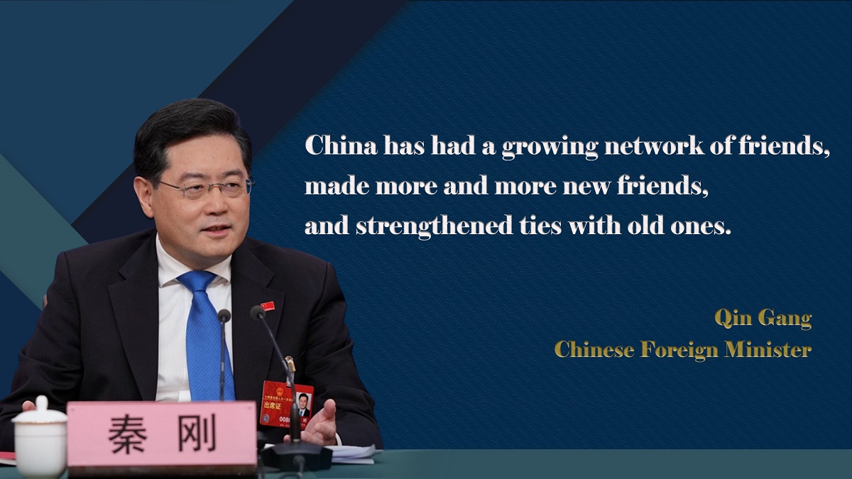 Chinese FM on China's diplomacy: Expedition with glories and dreams, long voyage through stormy seas