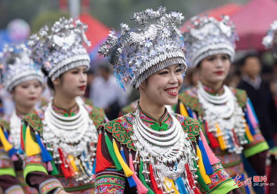 Dong People's Dawuliang Singing Festival held in C China's Hunan