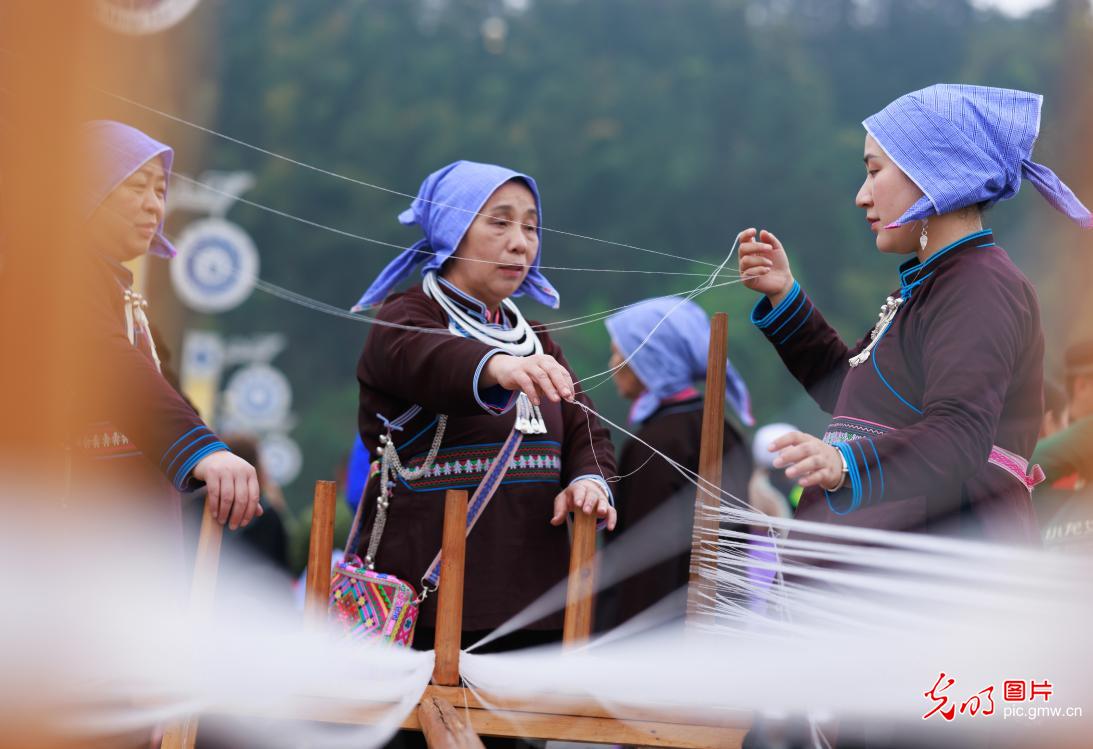 Dong People's Dawuliang Singing Festival held in C China's Hunan